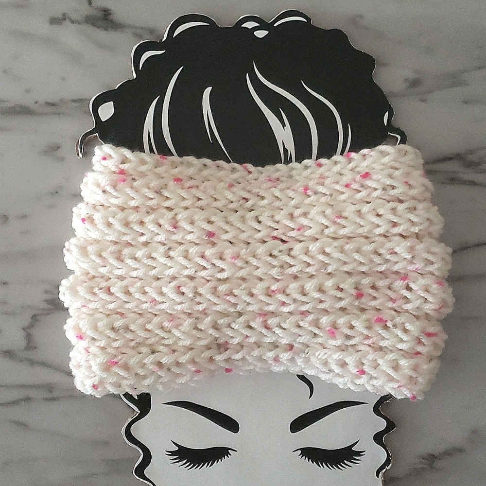 Handmade Knit Turban Headband - Picture 3 of 6
